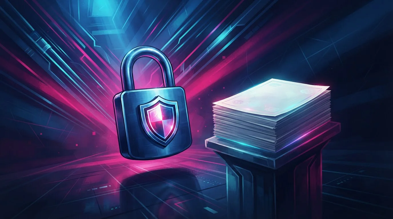 Cadenas bouclier et documents illustrant les règles de sécurité CHEXX